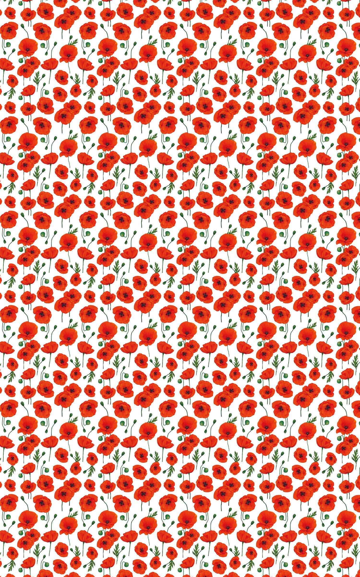 Summer Flowers II White