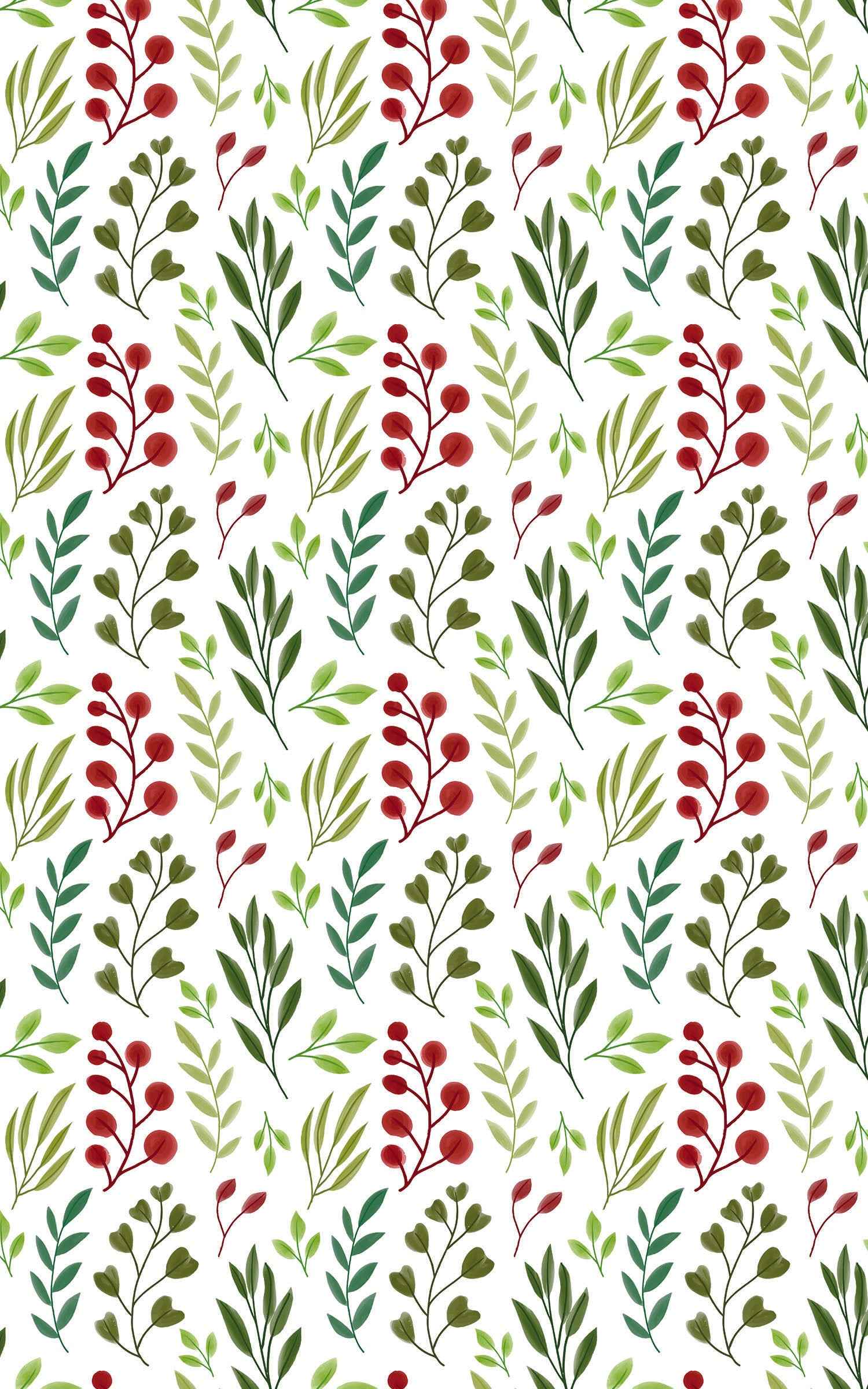 Red Bulbs and Greens