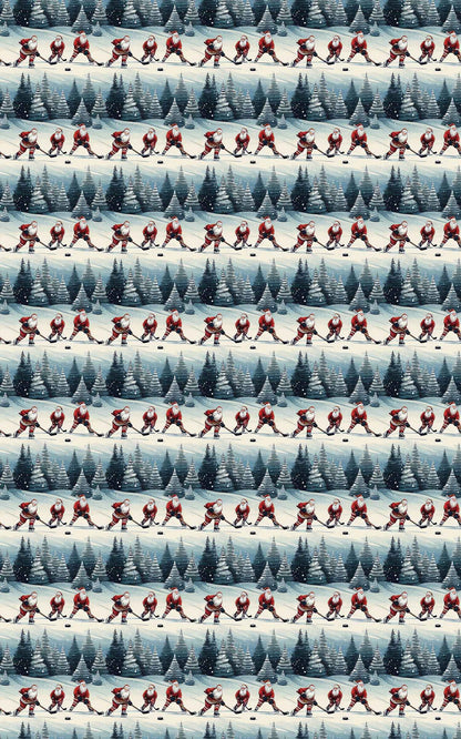 Hockey Claus in Action