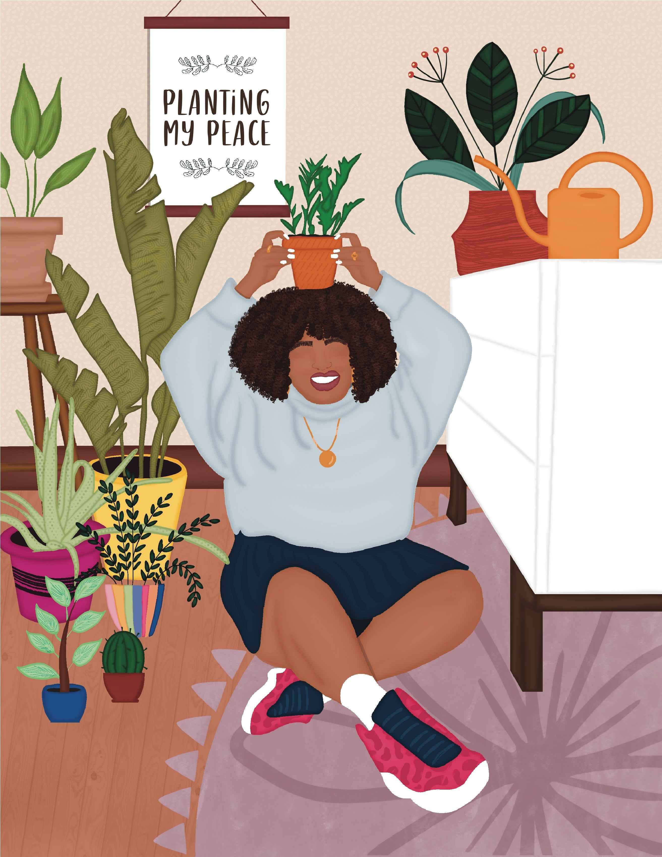 Planting Peace | 48 Piece Puzzle &amp; Candle Gift Set