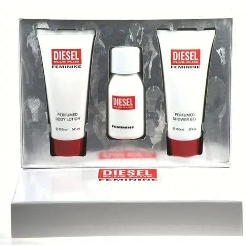 Plus Plus Feminine By Diesel For Women (3pc Gift Set) by perfumesandrea