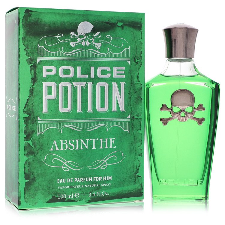 Police Potion Absinthe by Police Colognes Eau De Parfum Spray 3.4 oz for Men 