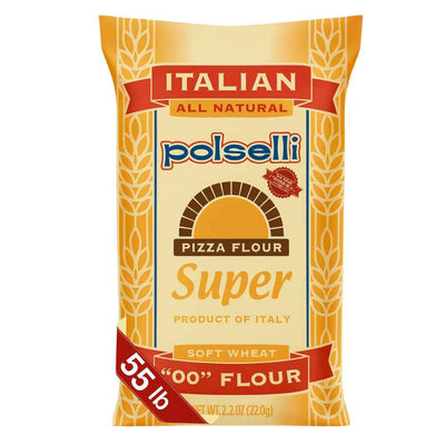Polselli, Super Tipo 00 Pizza Flour, 55 lb (25 kg)