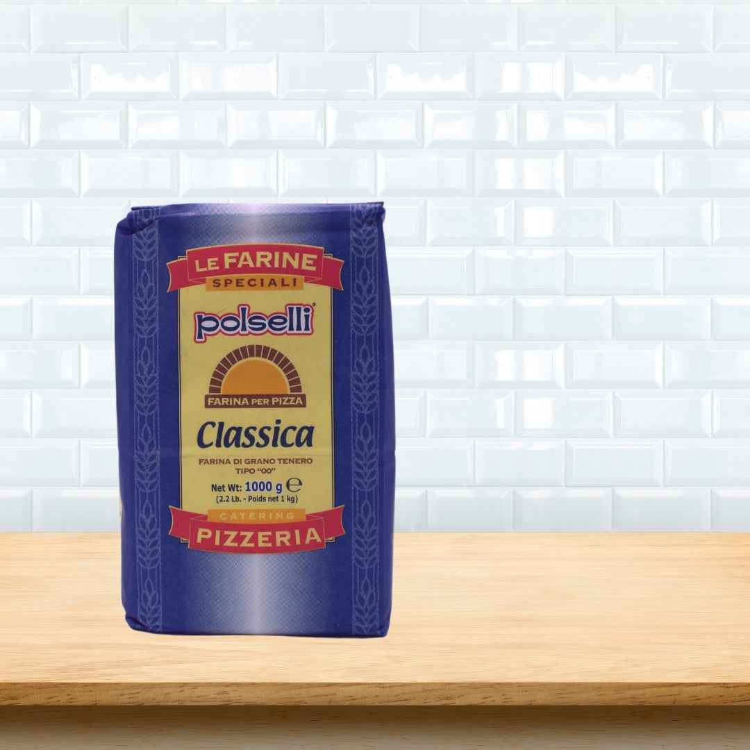 Polselli, Classica Tipo 00 Pizza Flour, Neapolitan, 2.2 lb (1kg)