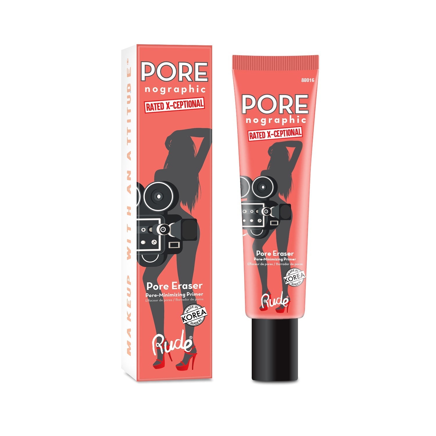 RUDE Pore-nographic Pore-Minimizing Primer - Pore Eraser - DestGlow