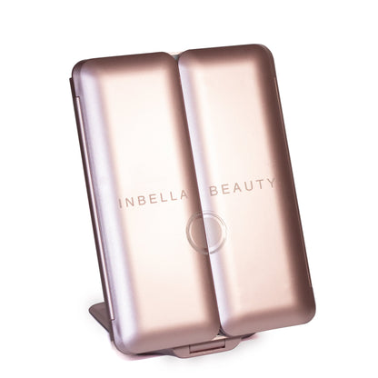 Rose InBella Compact &amp; Travel Mirror with LED Light – Rechargeable