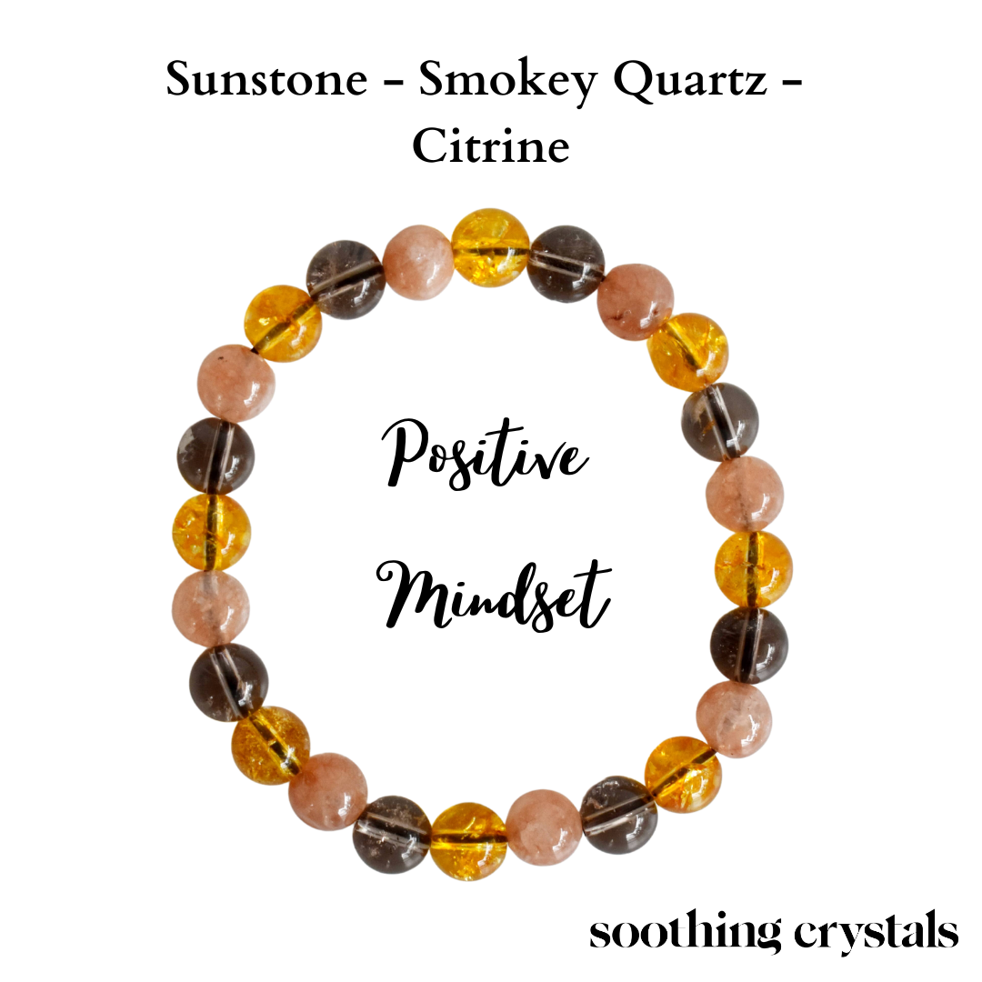 Developing POSITIVE MINDSET Crystal Bracelet  DestGlow