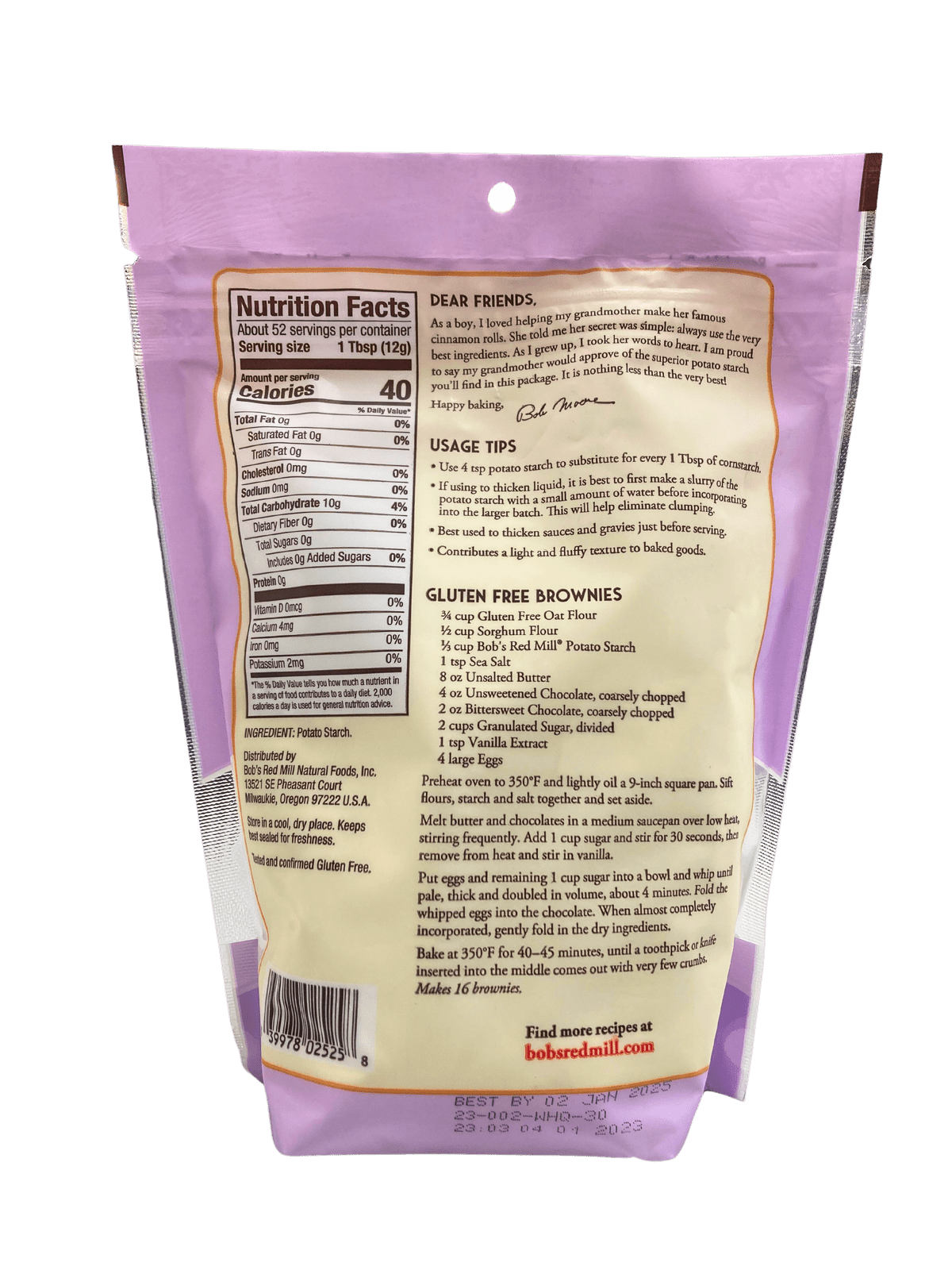Potato Starch, Gluten-Free, Bob&