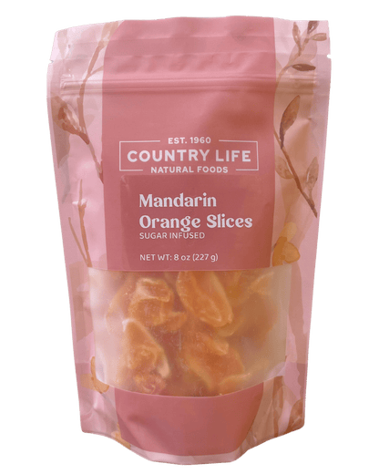 Mandarin Orange Slices, Dried, Infused by Country Life Natural Foods