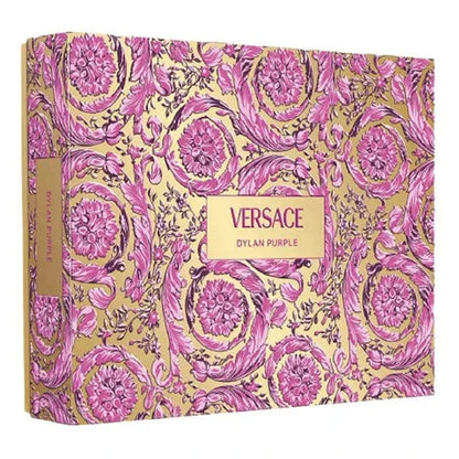 Dylan Purple By Versace For Women 4PCs Set EDP Spray