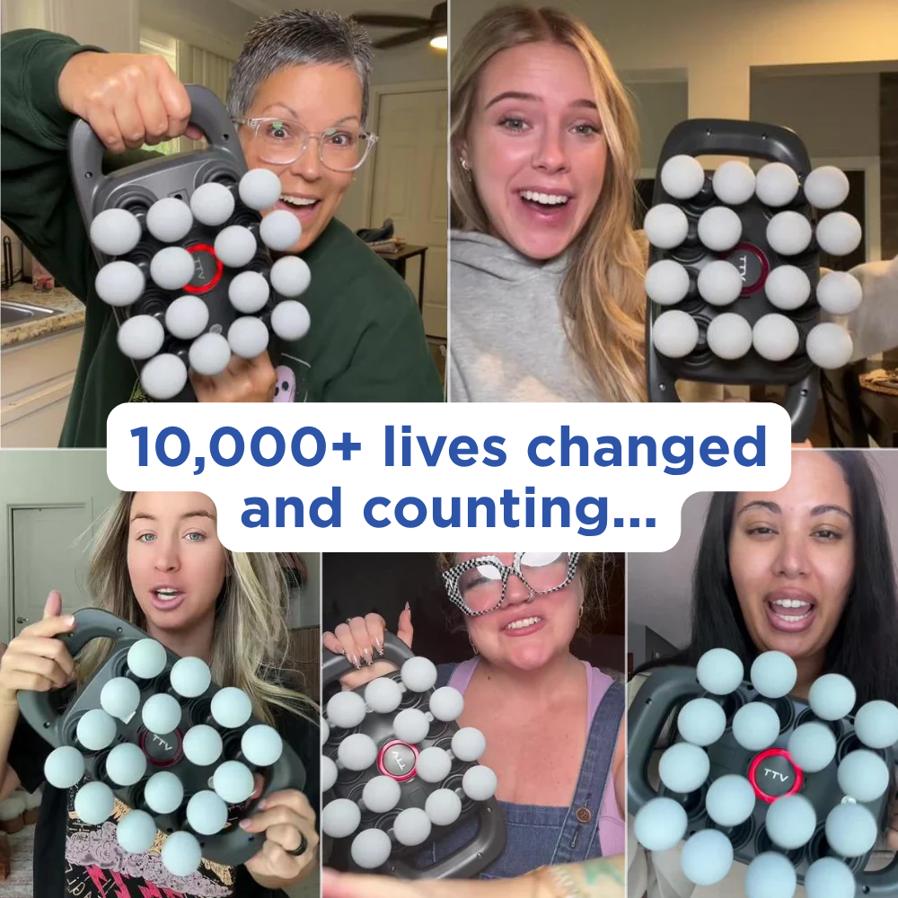 PowerRelief™ Deep Tissue Massage Gun – Percussion &amp; Heat Therapy Device