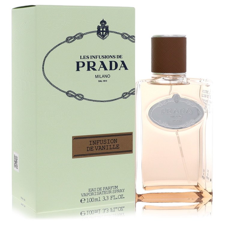 Prada Les Infusions De Infusion De Vanille by Prada Eau De Parfum Spray (Unisex) 3.3 oz for Women 