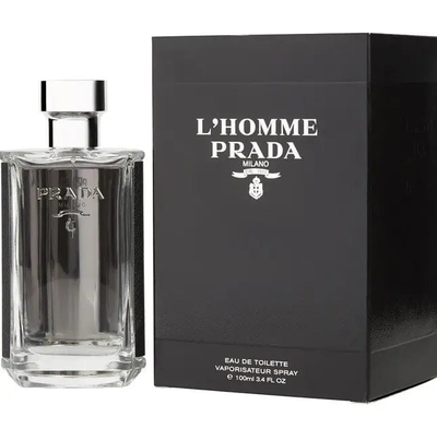 Prada L'Homme For Men 3.4oz Eau De Toilette Spray by perfumesandrea