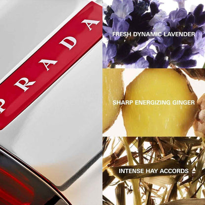 Prada Luna Rossa Sport By Prada For Men 3.4 oz Eau de Toilette Spray