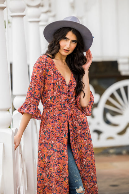 Prairie Flora Dressing Gown