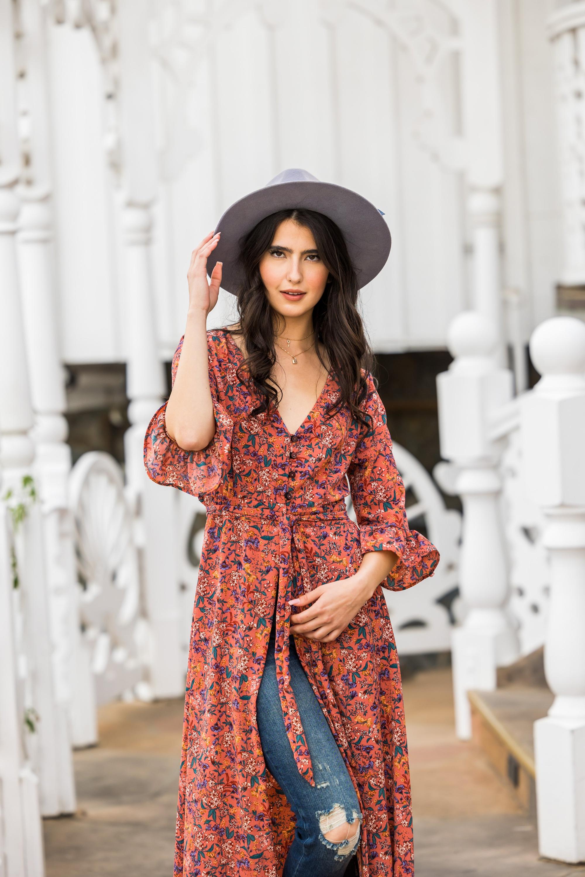 Prairie Flora Dressing Gown