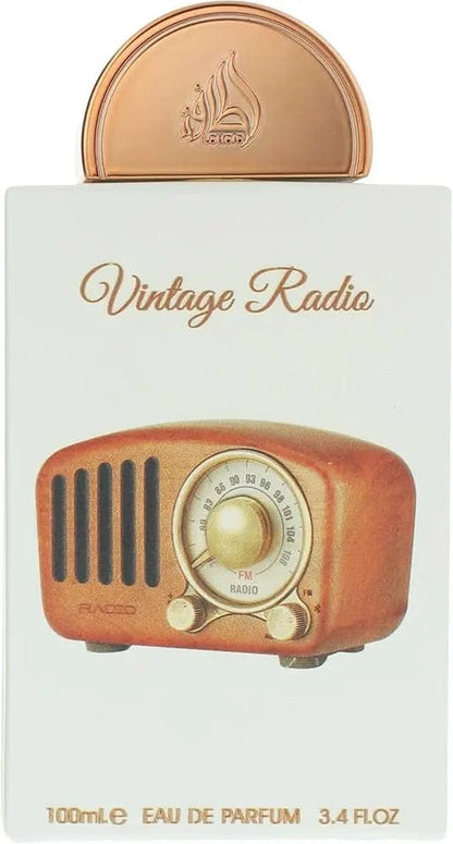 Pride Vintage Radio By Lattafa Unisex 3.4oz EDP Spray
