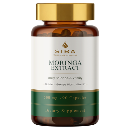 Moringa Leaf Capsules by Siba Vitamins Store