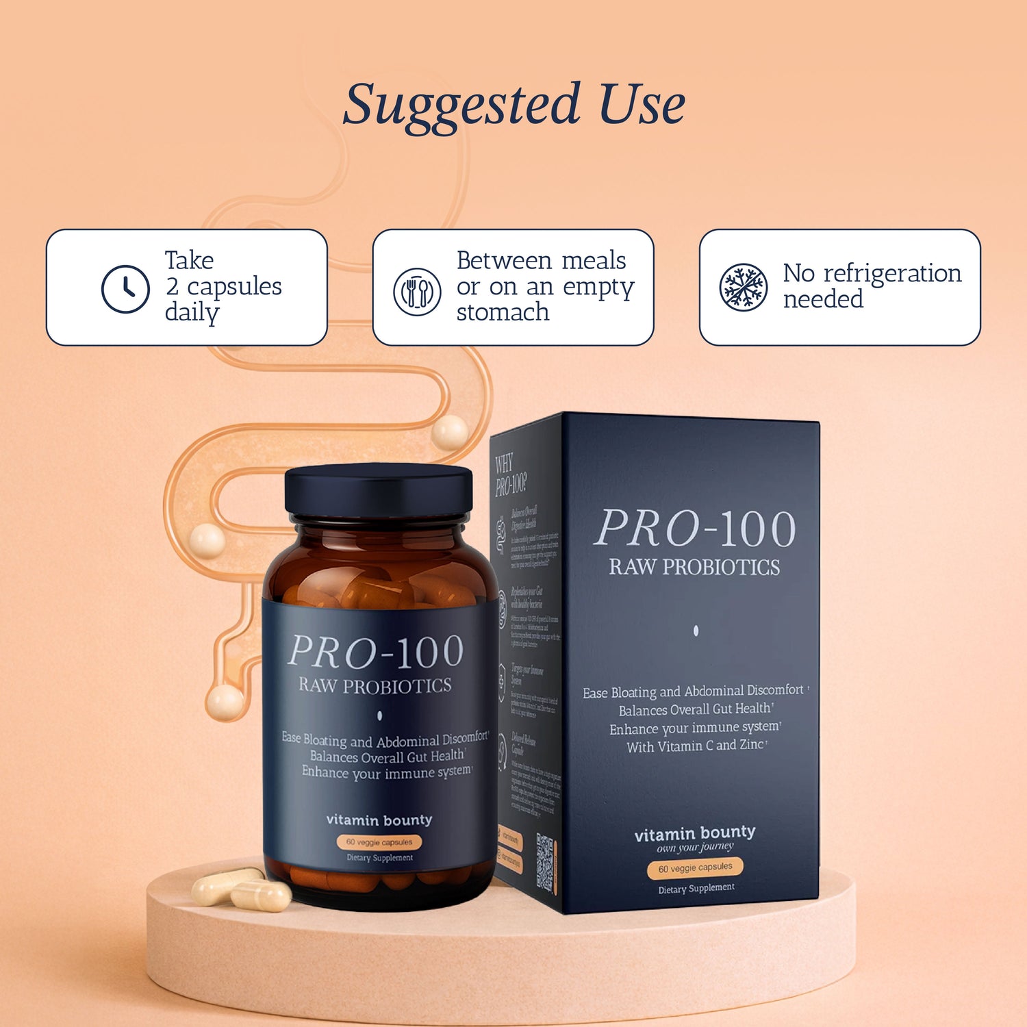 Pro-100 Probiotic by Vitamin Bounty