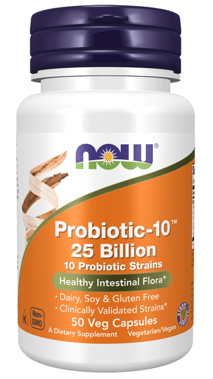 Probiotic-10 25 Billion CFU by Country Life Natural Foods