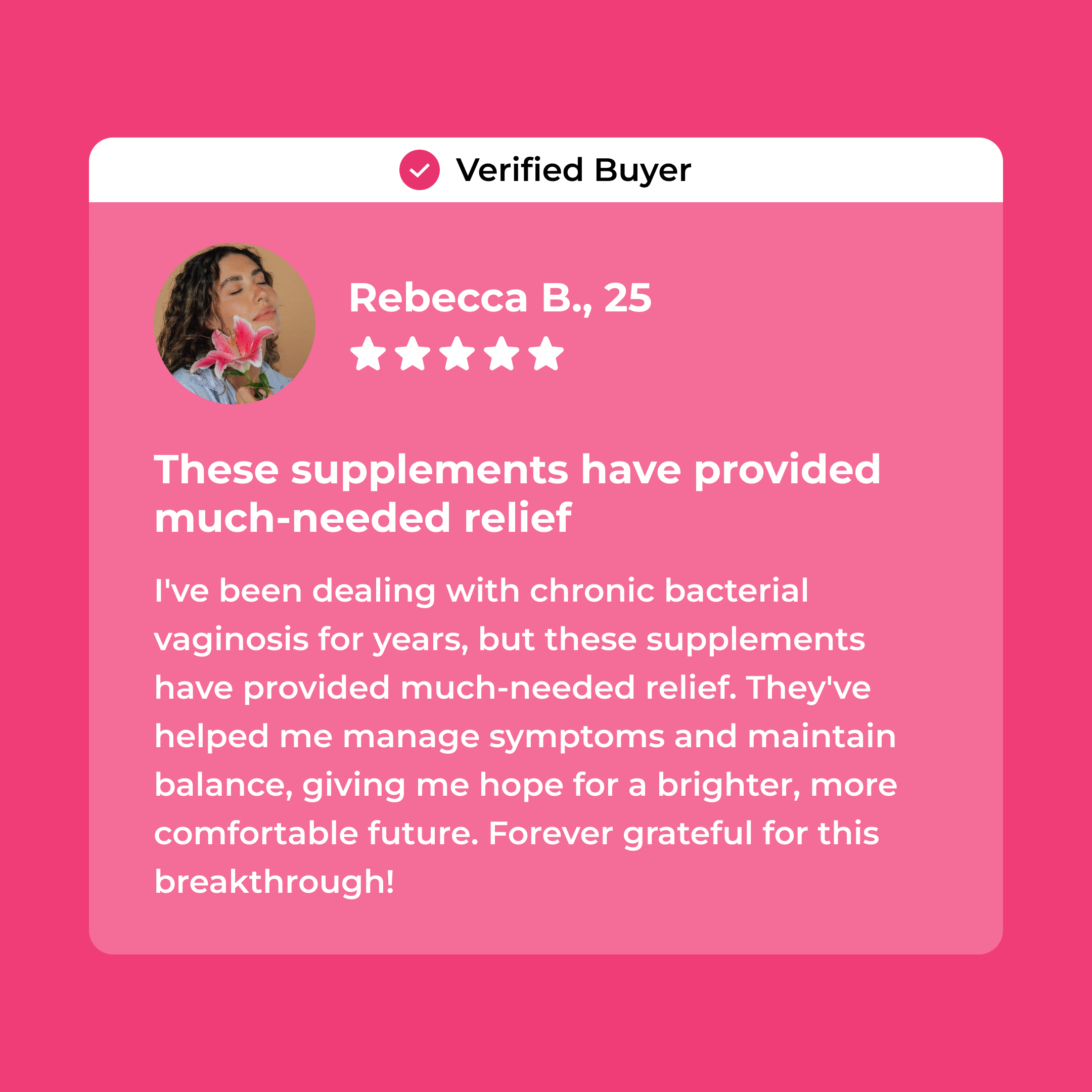 FEMENINE FLORA SUPPORT CAPSULES