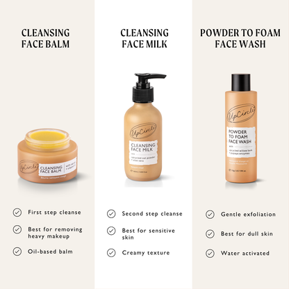Powder to Foam Face Wash with Willow Bark + Papaya Enzymes by UpCircle