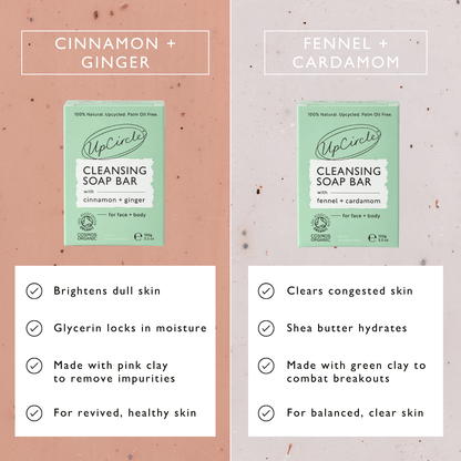 Chai Soap Cleansing Duo by UpCircle