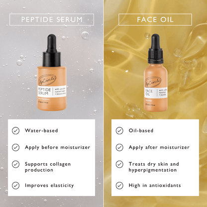 Peptide Serum with Custard Apple + Blood Orange - Travel Size by UpCircle