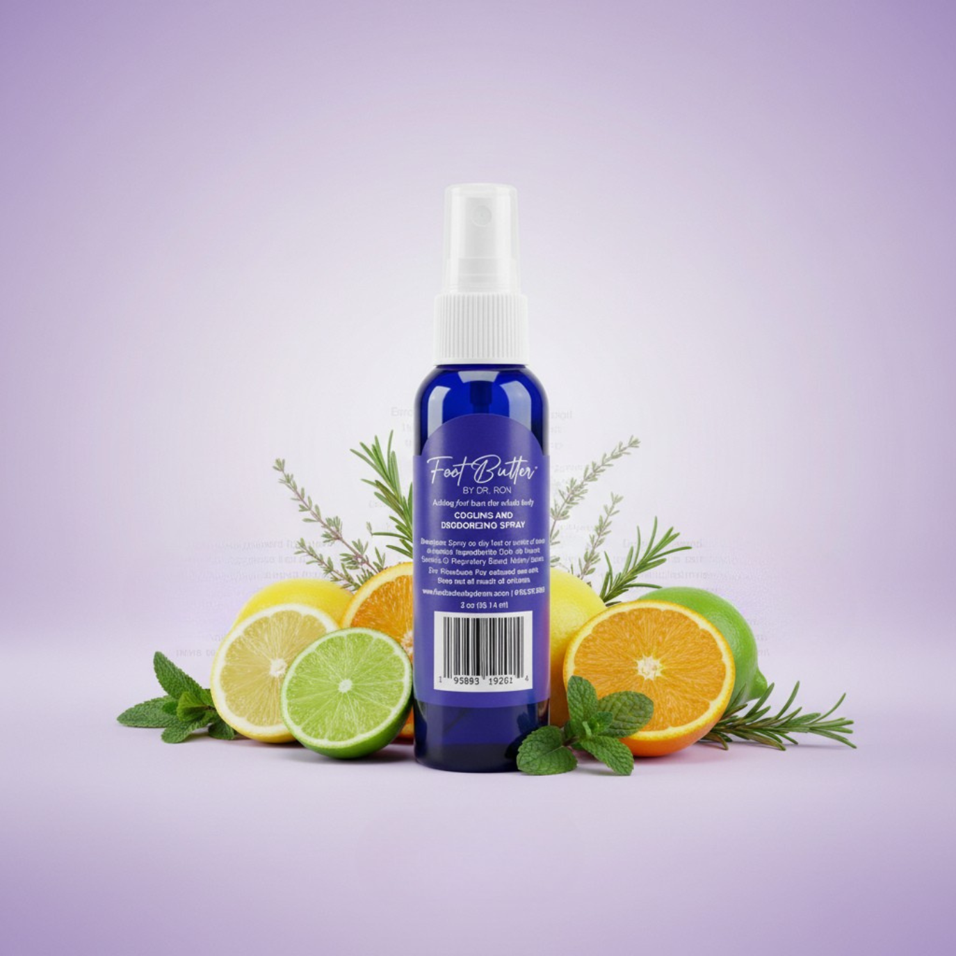 Lavender Cooling &amp; Deodorizing Foot Spray – 2 oz Freshness &amp; Odor Control by Foot Butter by Dr Ron