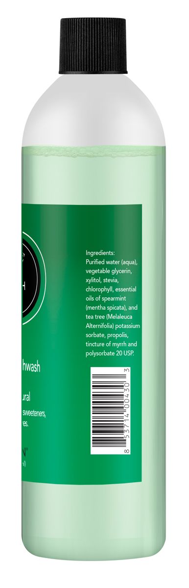 Miracle Propolis Mouth Wash with Natural Propolis &amp; Tea Tree Oil, No Fluoride 12 oz by HOLOCUREN - Official Website