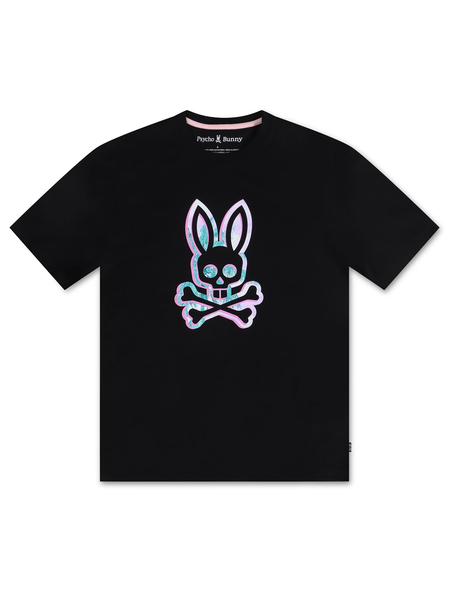 Psycho Bunny Leonard Graphic Tee - Black by Denim Exchange