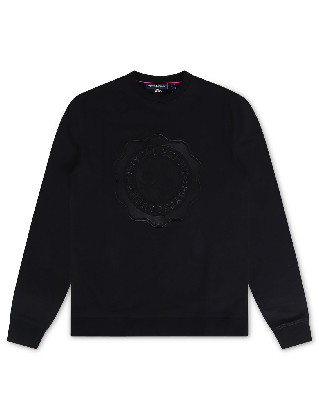 Psycho Bunny Mens London Graphic Long Sleeve - Black by Denim Exchange