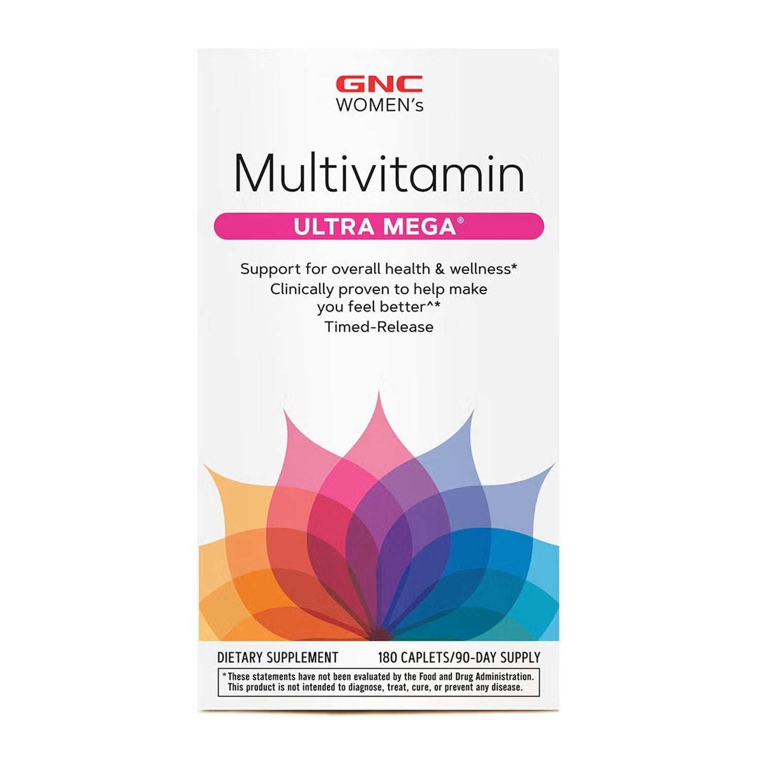 GNC Women’s Multivitamin Ultra Mega – 180 Caplets by Top Vita Shop