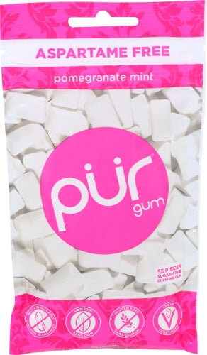 Gum, Pur, made with Xylitol by Country Life Natural Foods