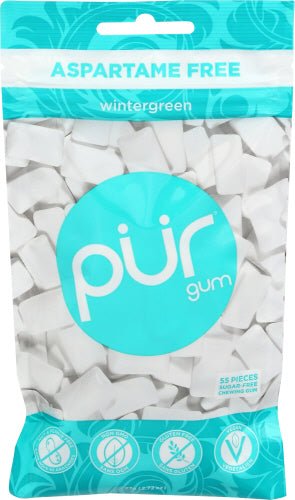 Gum, Pur, made with Xylitol by Country Life Natural Foods