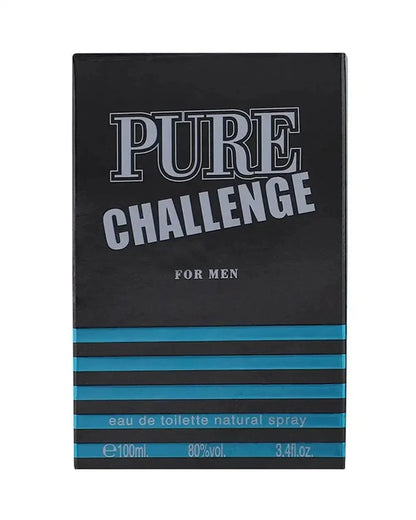 Pure Challenge By Karen Low For Men 3.4oz EDT Spray