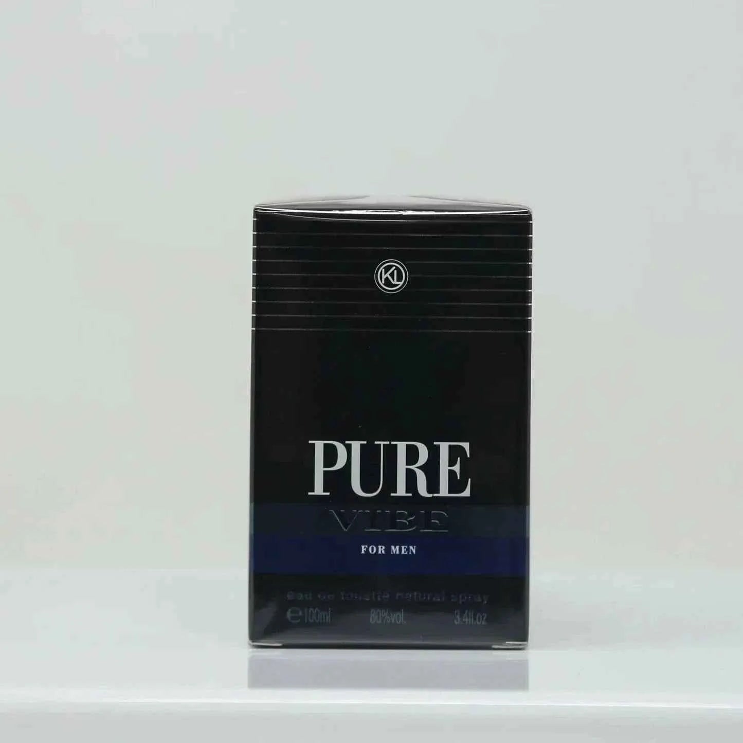 Pure Vibe By Karen Low For Men 3.4oz EDT Spray