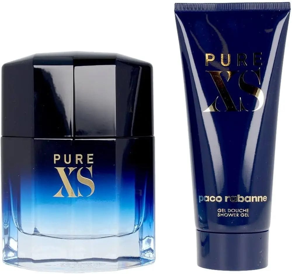 Pure XS By Paco Rabanne For Men 2Pcs Set EDT Spray by perfumesandrea