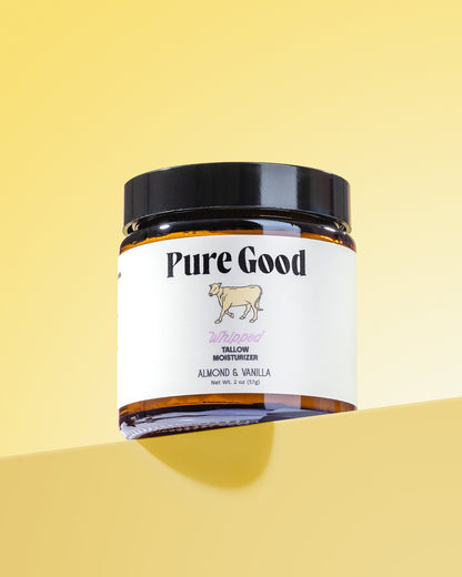 Almond + Vanilla Whipped Tallow by Pure Good LLC