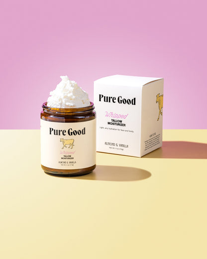 Almond + Vanilla Whipped Tallow by Pure Good LLC
