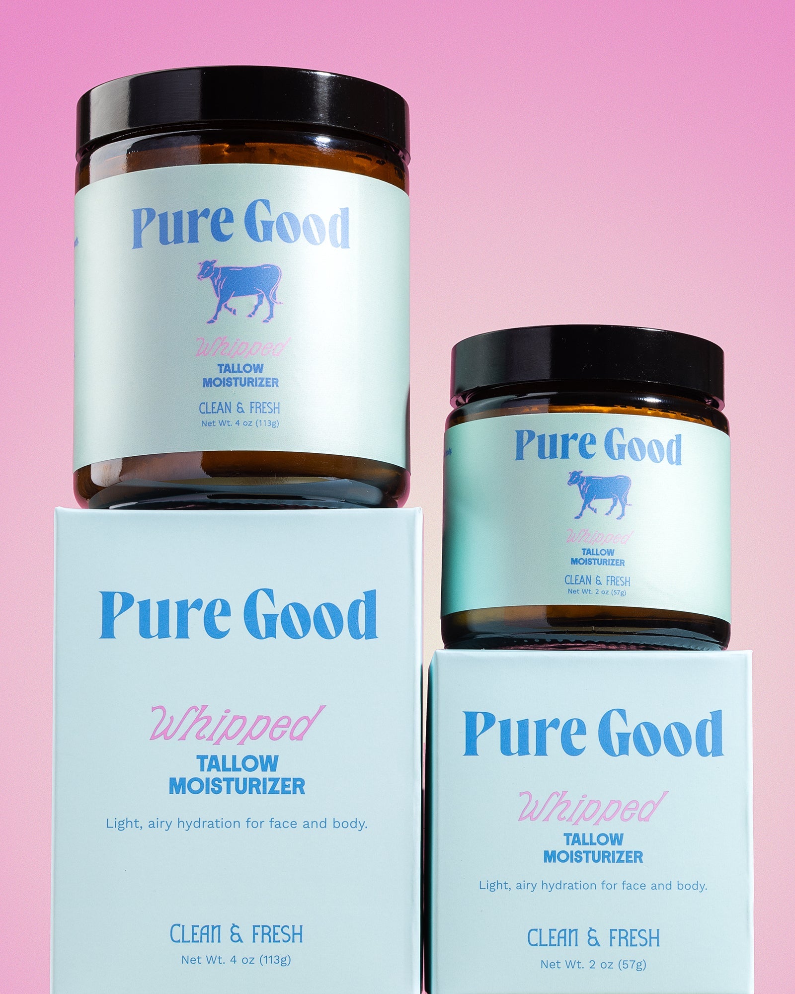 Clean &amp; Fresh Whipped Tallow - Cleansing &amp; Acne Prone Skin by Pure Good LLC