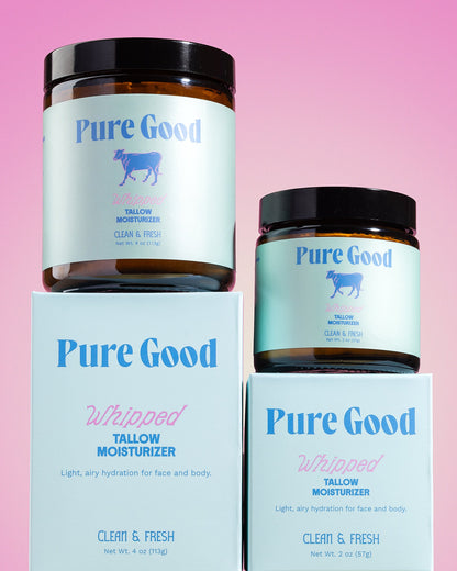 Clean &amp; Fresh Whipped Tallow - Cleansing &amp; Acne Prone Skin by Pure Good LLC
