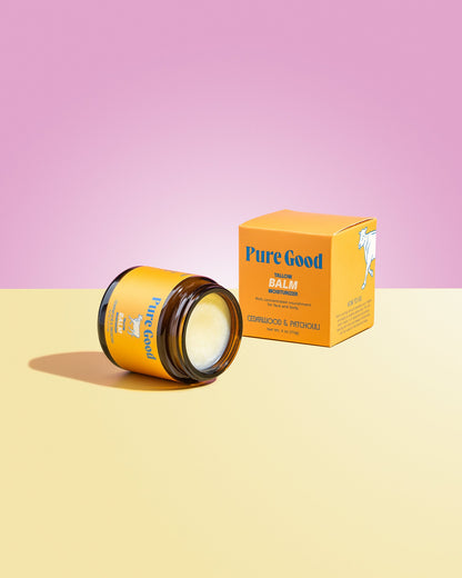 Cedarwood + Patchouli Tallow Balm - Firming &amp; Balancing by Pure Good LLC