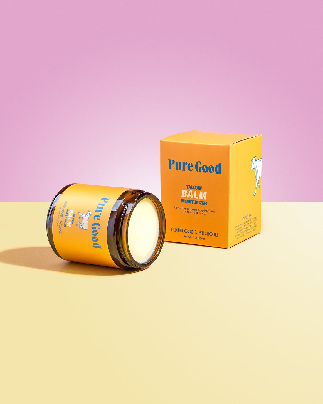 Cedarwood + Patchouli Tallow Balm - Firming &amp; Balancing by Pure Good LLC