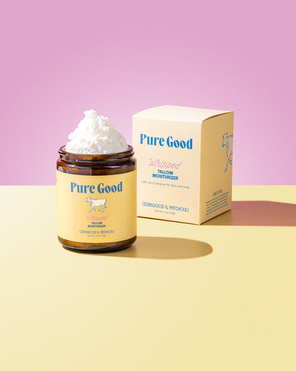 Cedarwood + Patchouli Whipped Tallow - Firming &amp; Balancing by Pure Good LLC