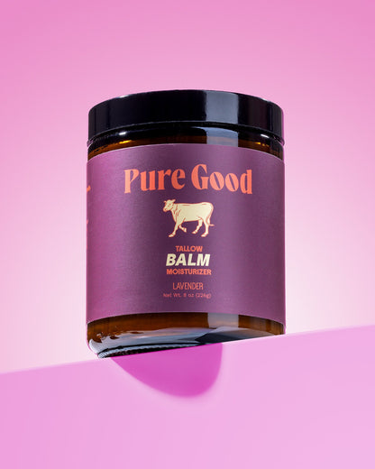 Lavender Tallow Balm - Calming &amp; Restoring by Pure Good LLC