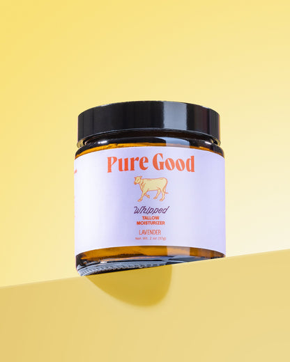 Lavender Whipped Tallow - Calming &amp; Restoring by Pure Good LLC