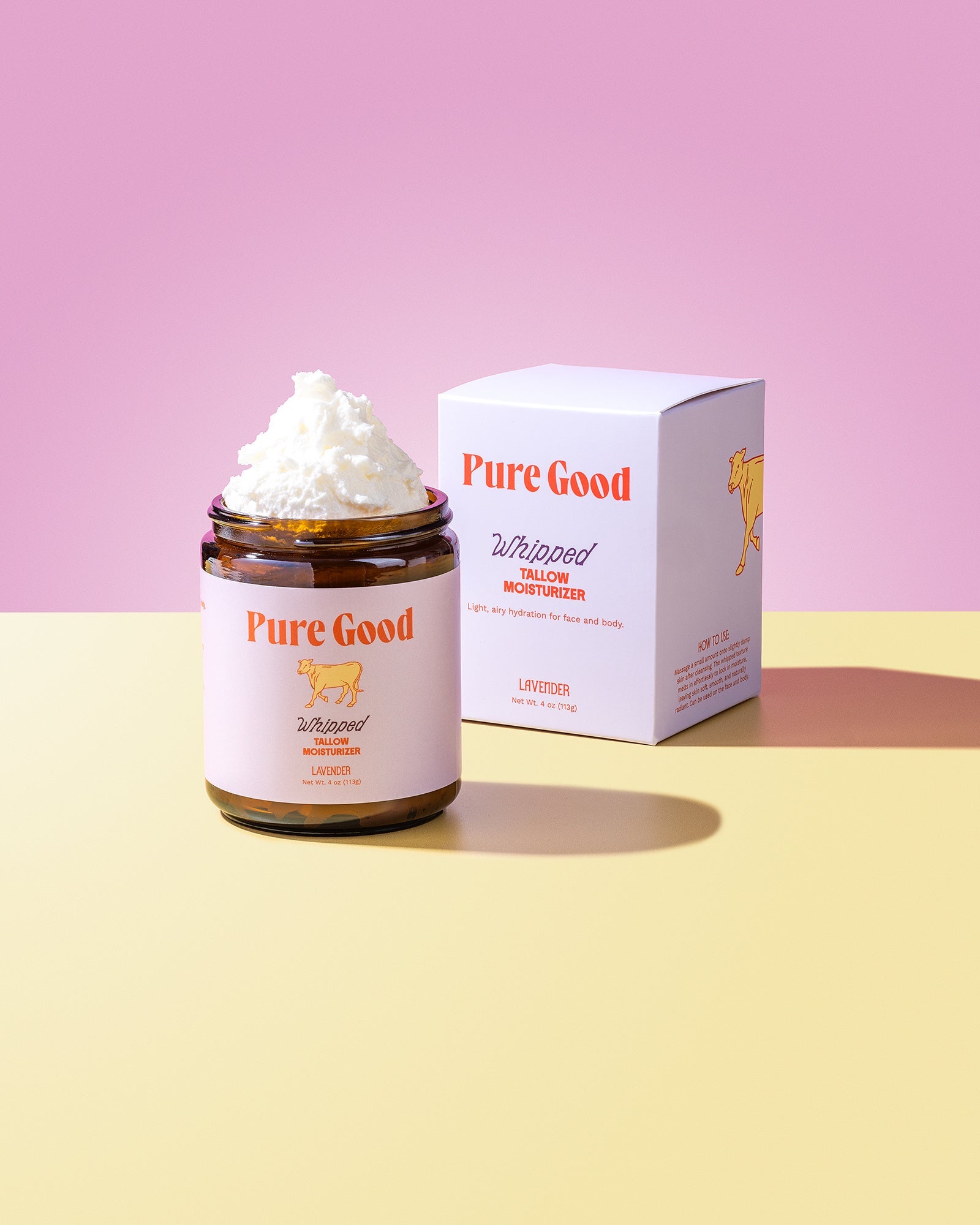 Lavender Whipped Tallow - Calming &amp; Restoring by Pure Good LLC