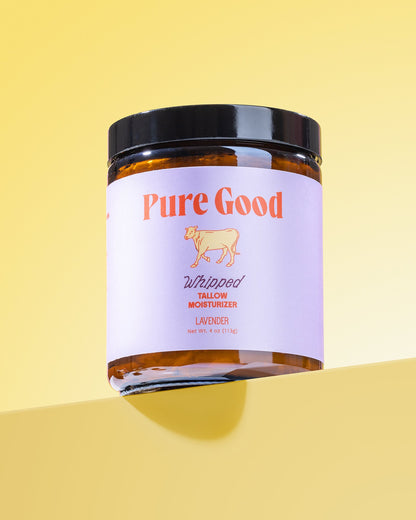 Lavender Whipped Tallow - Calming &amp; Restoring by Pure Good LLC