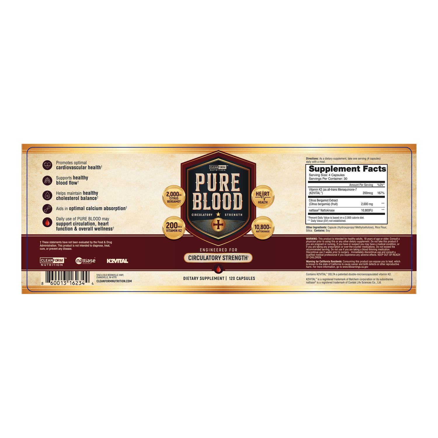 PureBlood™ by CleanForm Nutrition